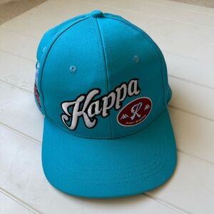 Kappa Racing Men’s Authentic Rakes Hat Cap with Logo Blue Lapis New without tags